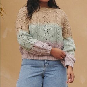 Spell Pastel Midsummer Dream Knit Sweater